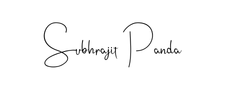 Practice writing Subhrajit Panda with the flow of Andilay-7BmLP lettering. A fantastic source of inspiration for developing your personal signature style. Subhrajit Panda signature style 4 images and pictures png
