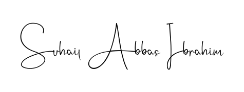 Design your own signature with our free online signature maker. With this signature software, you can create a handwritten (Andilay-7BmLP) signature for name Suhail Abbas Ibrahim. Suhail Abbas Ibrahim signature style 4 images and pictures png