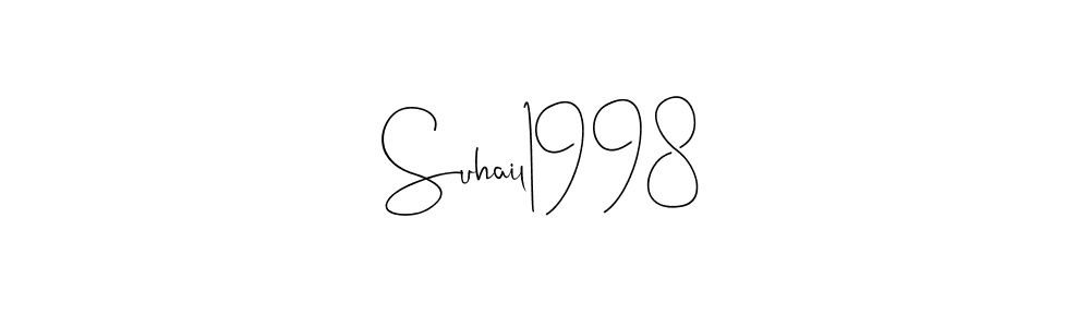 Once you've used our free online signature maker to create your best signature Andilay-7BmLP style, it's time to enjoy all of the benefits that Suhail1998 name signing documents. Suhail1998 signature style 4 images and pictures png