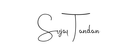 Make a beautiful signature design for name Sujal Tandan. With this signature (Andilay-7BmLP) style, you can create a handwritten signature for free. Sujal Tandan signature style 4 images and pictures png