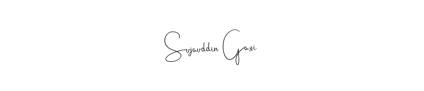 Once you've used our free online signature maker to create your best signature Andilay-7BmLP style, it's time to enjoy all of the benefits that Sujauddin Gazi name signing documents. Sujauddin Gazi signature style 4 images and pictures png