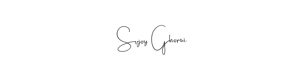 The best way (Andilay-7BmLP) to make a short signature is to pick only two or three words in your name. The name Sujoy Ghorai include a total of six letters. For converting this name. Sujoy Ghorai signature style 4 images and pictures png