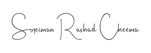 Enhance your business communications with Suleiman Rashad Cheema signature in Andilay-7BmLP lettering. Clean, modern, and universally compatible. Suleiman Rashad Cheema signature style 4 images and pictures png