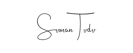 Suman Tudu stylish signature style. Best Handwritten Sign (Andilay-7BmLP) for my name. Handwritten Signature Collection Ideas for my name Suman Tudu. Suman Tudu signature style 4 images and pictures png