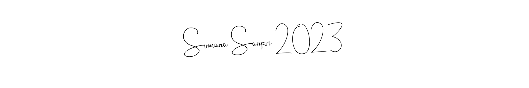 Similarly Andilay-7BmLP is the best handwritten signature design. Signature creator online .You can use it as an online autograph creator for name Sumana Sanpui 2023. Sumana Sanpui 2023 signature style 4 images and pictures png