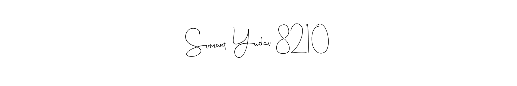 Make a beautiful signature design for name Sumant  Yadav 8210. Use this online signature maker to create a handwritten signature for free. Sumant  Yadav 8210 signature style 4 images and pictures png