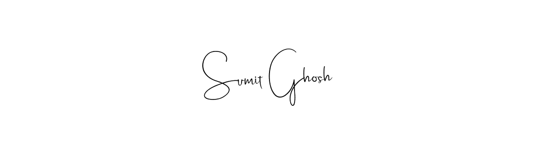 Sumit Ghosh stylish signature style. Best Handwritten Sign (Andilay-7BmLP) for my name. Handwritten Signature Collection Ideas for my name Sumit Ghosh. Sumit Ghosh signature style 4 images and pictures png