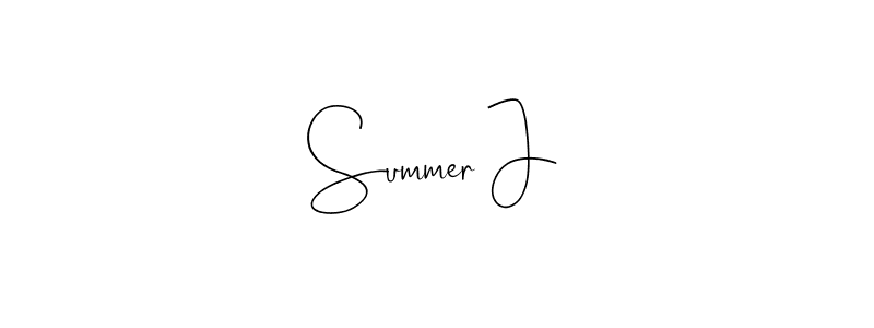 Check out images of Autograph of Summer J name. Actor Summer J Signature Style. Andilay-7BmLP is a professional sign style online. Summer J signature style 4 images and pictures png