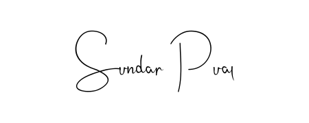 Get inspired by this graceful Andilay-7BmLP signature style for name Sundar Pual. Smooth loops and balanced proportions for everyday use. Sundar Pual signature style 4 images and pictures png