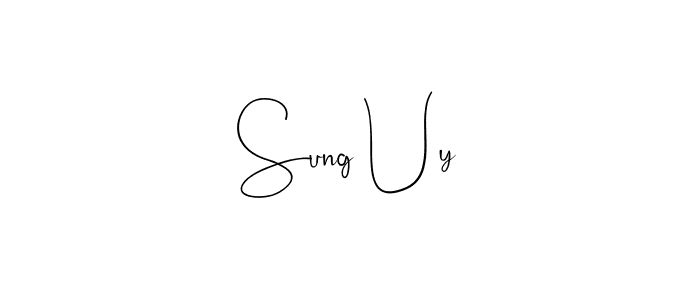 Design your own signature with our free online signature maker. With this signature software, you can create a handwritten (Andilay-7BmLP) signature for name Sung Uy. Sung Uy signature style 4 images and pictures png