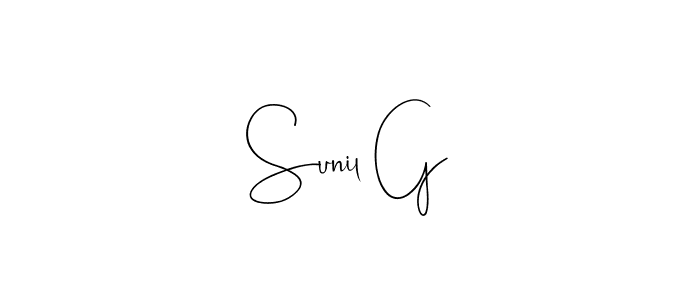 See photos of Sunil G official signature by Spectra . Check more albums & portfolios. Read reviews & check more about Andilay-7BmLP font. Sunil G signature style 4 images and pictures png
