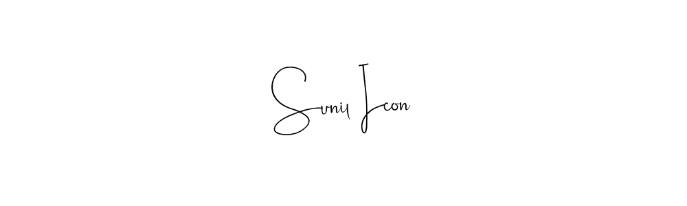 You can use this online signature creator to create a handwritten signature for the name Sunil Icon. This is the best online autograph maker. Sunil Icon signature style 4 images and pictures png