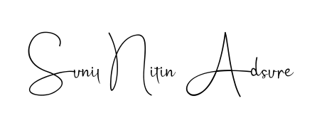 Once you've used our free online signature maker to create your best signature Andilay-7BmLP style, it's time to enjoy signing your documents with Sunil Nitin Adsure name. Sunil Nitin Adsure signature style 4 images and pictures png