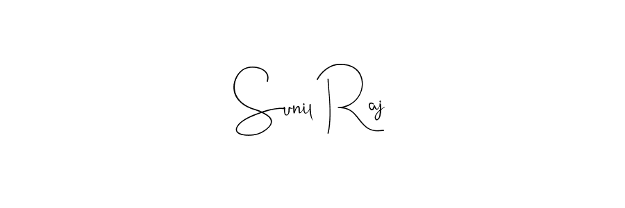 How to make Sunil Raj signature? Andilay-7BmLP is a professional autograph style. Create handwritten signature for Sunil Raj name. Sunil Raj signature style 4 images and pictures png