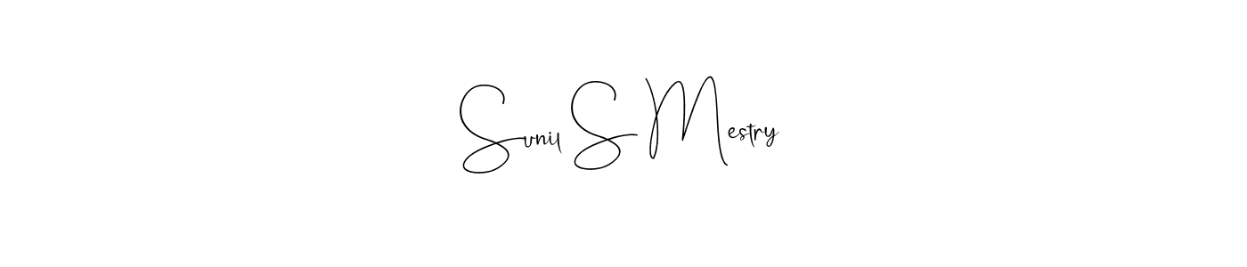 How to Draw Sunil S Mestry signature style? Andilay-7BmLP is a latest design signature styles for name Sunil S Mestry. Sunil S Mestry signature style 4 images and pictures png