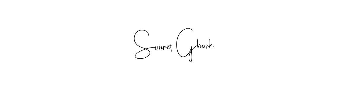 See photos of Sunret Ghosh official signature by Spectra . Check more albums & portfolios. Read reviews & check more about Andilay-7BmLP font. Sunret Ghosh signature style 4 images and pictures png