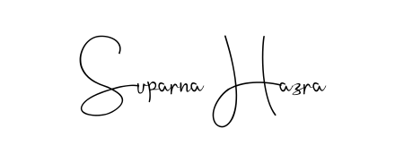Create a personalized artistic stamp with Suparna Hazra in Andilay-7BmLP font. Perfect for visual artists, designers, and influencers. Suparna Hazra signature style 4 images and pictures png