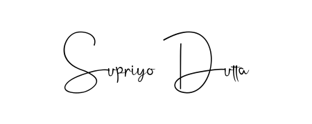 An effortless, minimalist signature concept for Supriyo Dutta using Andilay-7BmLP design. Clean lines that look great on any document. Supriyo Dutta signature style 4 images and pictures png