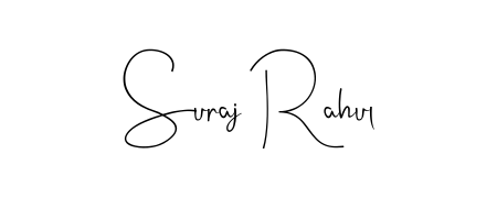 It looks like you need a new signature style for name Suraj Rahul. Design unique handwritten (Andilay-7BmLP) signature with our free signature maker in just a few clicks. Suraj Rahul signature style 4 images and pictures png