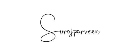 Make a beautiful signature design for name Surajparveen. Use this online signature maker to create a handwritten signature for free. Surajparveen signature style 4 images and pictures png