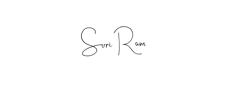 Use a signature maker to create a handwritten signature online. With this signature software, you can design (Andilay-7BmLP) your own signature for name Suri Ram. Suri Ram signature style 4 images and pictures png