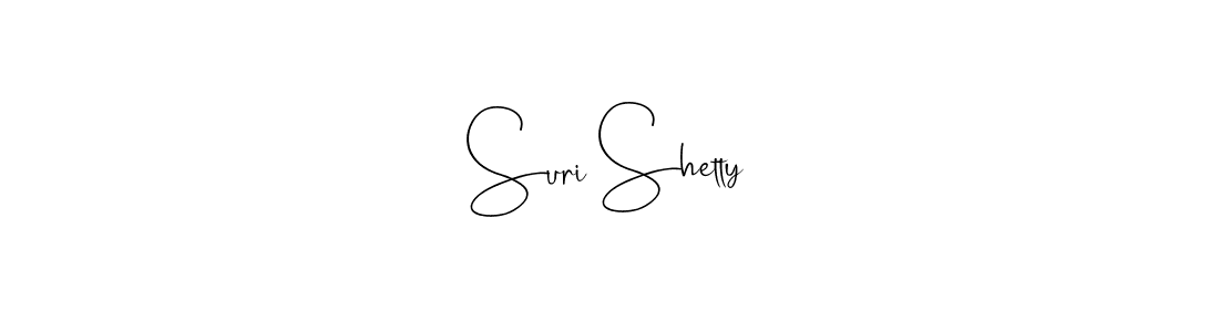 Also we have Suri Shetty name is the best signature style. Create professional handwritten signature collection using Andilay-7BmLP autograph style. Suri Shetty signature style 4 images and pictures png