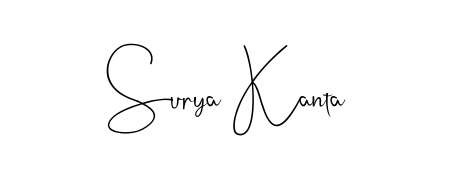 Designed for modern professionals: Surya Kanta name signature crafted with Andilay-7BmLP script. Ready for digital PDF workflows. Surya Kanta signature style 4 images and pictures png
