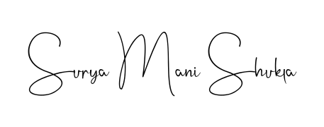 The Andilay-7BmLP font gives name Surya Mani Shukla a signature that looks effortless yet distinguished. Download high-res PNG instantly. Surya Mani Shukla signature style 4 images and pictures png