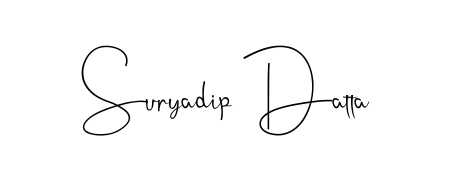 The Andilay-7BmLP handwriting style adds charm and authenticity to name Suryadip Datta. A wonderful choice for personal thank-you notes. Suryadip Datta signature style 4 images and pictures png