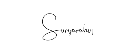 Suryarahul stylish signature style. Best Handwritten Sign (Andilay-7BmLP) for my name. Handwritten Signature Collection Ideas for my name Suryarahul. Suryarahul signature style 4 images and pictures png