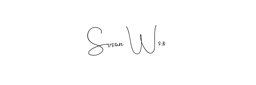 Once you've used our free online signature maker to create your best signature Andilay-7BmLP style, it's time to enjoy all of the benefits that Susan Wsz name signing documents. Susan Wsz signature style 4 images and pictures png