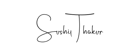 Create your official email sign-off with Sushil Thakur name in Andilay-7BmLP style. Crisp, clean, and perfectly legible across all screens. Sushil Thakur signature style 4 images and pictures png