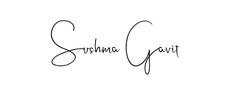 Elevate your brand with a stunning Sushma Gavit eSignature. The Andilay-7BmLP style provides a balanced, flowing aesthetic for everyday signing. Sushma Gavit signature style 4 images and pictures png