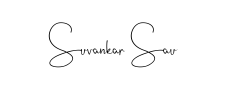 Get an exclusive digital autograph for Suvankar Sau. The Andilay-7BmLP typeface captures the charm of real penmanship on paper. Suvankar Sau signature style 4 images and pictures png