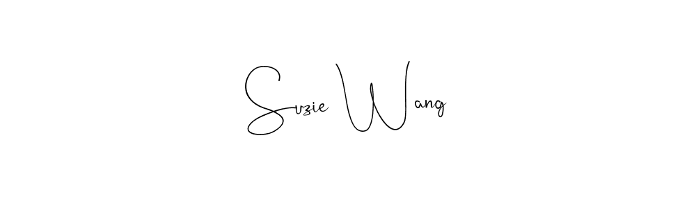 How to make Suzie Wang signature? Andilay-7BmLP is a professional autograph style. Create handwritten signature for Suzie Wang name. Suzie Wang signature style 4 images and pictures png