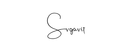 Stand out with a creative autograph for Svgavit. The Andilay-7BmLP styling blends modern aesthetics with classic signature flourishes. Svgavit signature style 4 images and pictures png