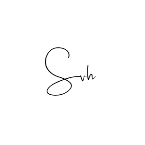 How to Draw Svh signature style? Andilay-7BmLP is a latest design signature styles for name Svh. Svh signature style 4 images and pictures png