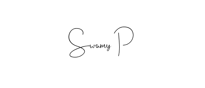 This is the best signature style for the Swamy P name. Also you like these signature font (Andilay-7BmLP). Mix name signature. Swamy P signature style 4 images and pictures png