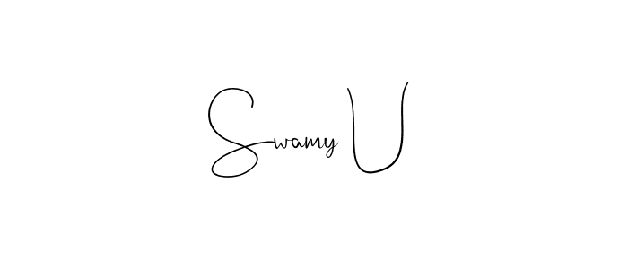 Similarly Andilay-7BmLP is the best handwritten signature design. Signature creator online .You can use it as an online autograph creator for name Swamy U. Swamy U signature style 4 images and pictures png