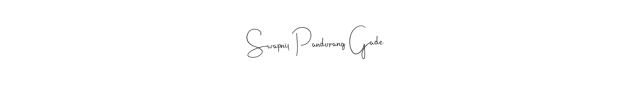 You can use this online signature creator to create a handwritten signature for the name Swapnil Pandurang Gade. This is the best online autograph maker. Swapnil Pandurang Gade signature style 4 images and pictures png