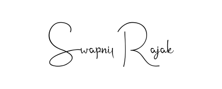 Design your own signature with our free online signature maker. With this signature software, you can create a handwritten (Andilay-7BmLP) signature for name Swapnil Rajak. Swapnil Rajak signature style 4 images and pictures png