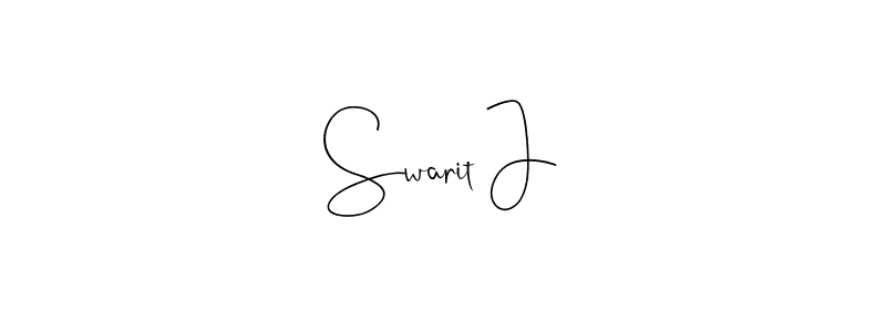 Make a short Swarit J signature style. Manage your documents anywhere anytime using Andilay-7BmLP. Create and add eSignatures, submit forms, share and send files easily. Swarit J signature style 4 images and pictures png