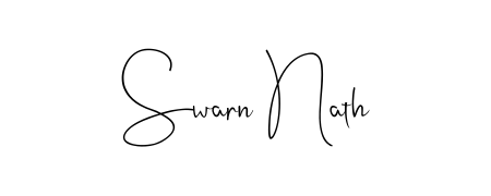 This is the best signature style for the Swarn Nath name. Also you like these signature font (Andilay-7BmLP). Mix name signature. Swarn Nath signature style 4 images and pictures png