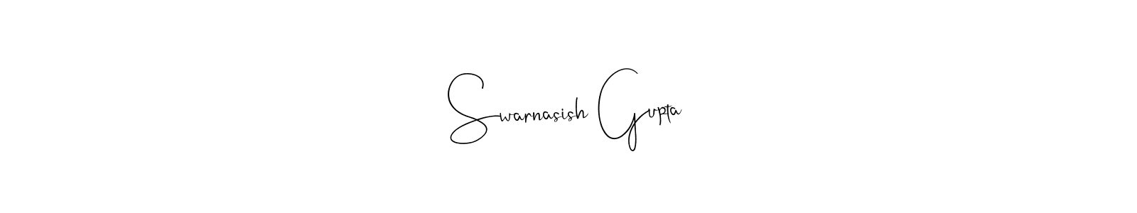 Also You can easily find your signature by using the search form. We will create Swarnasish Gupta name handwritten signature images for you free of cost using Andilay-7BmLP sign style. Swarnasish Gupta signature style 4 images and pictures png