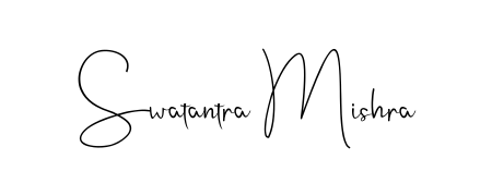 Discover how Swatantra Mishra looks in an executive cursive font (Andilay-7BmLP). Perfect for legal documents, invoices, and certificates. Swatantra Mishra signature style 4 images and pictures png