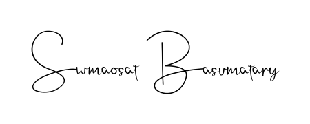 Quickly download Swmaosat Basumatary name signature in high-resolution PNG using Andilay-7BmLP style. Ready to insert into PDFs and online applications. Swmaosat Basumatary signature style 4 images and pictures png