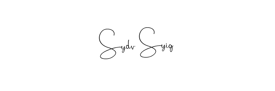 The best way (Andilay-7BmLP) to make a short signature is to pick only two or three words in your name. The name Sydv Syig include a total of six letters. For converting this name. Sydv Syig signature style 4 images and pictures png