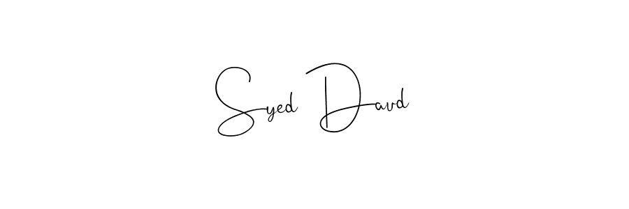 Make a beautiful signature design for name Syed Daud. Use this online signature maker to create a handwritten signature for free. Syed Daud signature style 4 images and pictures png