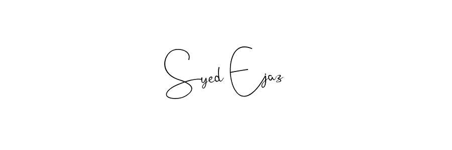 Similarly Andilay-7BmLP is the best handwritten signature design. Signature creator online .You can use it as an online autograph creator for name Syed Ejaz. Syed Ejaz signature style 4 images and pictures png