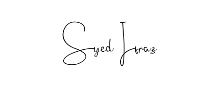 Similarly Andilay-7BmLP is the best handwritten signature design. Signature creator online. You can use it as an online autograph creator for name Syed Ifraz. Syed Ifraz signature style 4 images and pictures png